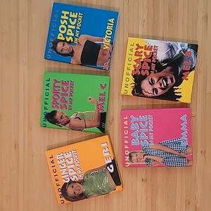 Spice Girls In My Pocket Books Full Set 1997
